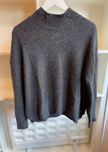 Allude dark grey cashmere