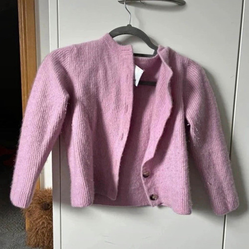 Allude pink cashmere - silk, knit