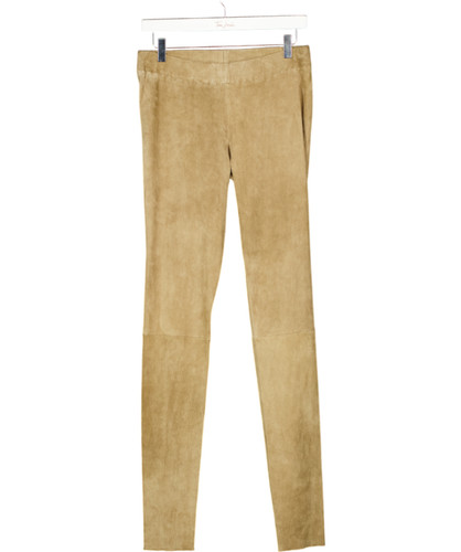Allude brown lamb - brown, suede