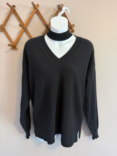 Allude black cashmere - black, choker