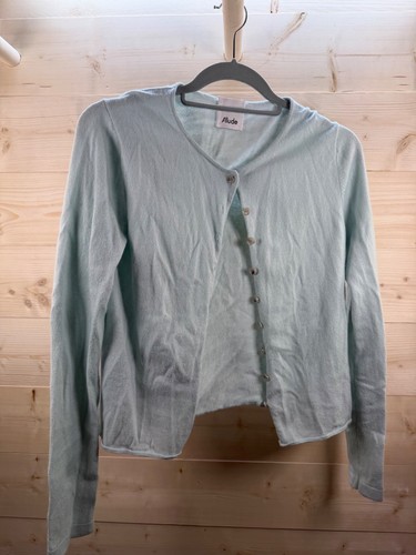 Allude seafoam cotton cashmere - seafoam,